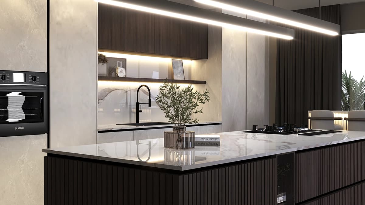 island kitchen remodeling — ERAZO HOME custom kitchen Atlanta GA