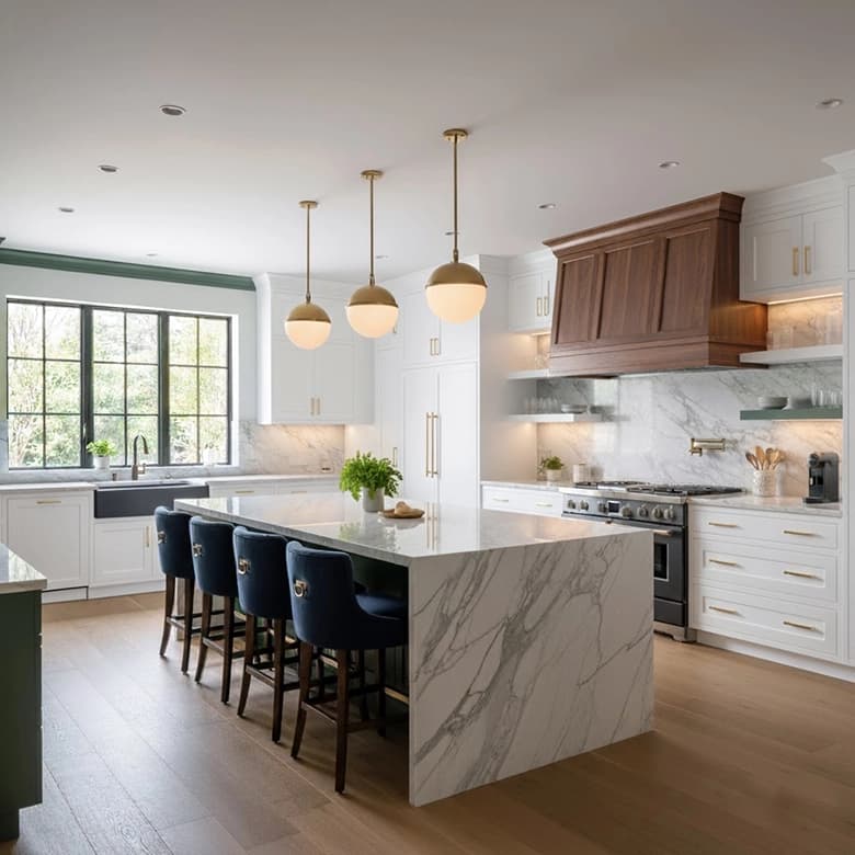 luxury kitchen — ERAZO HOME custom kitchen Atlanta GA